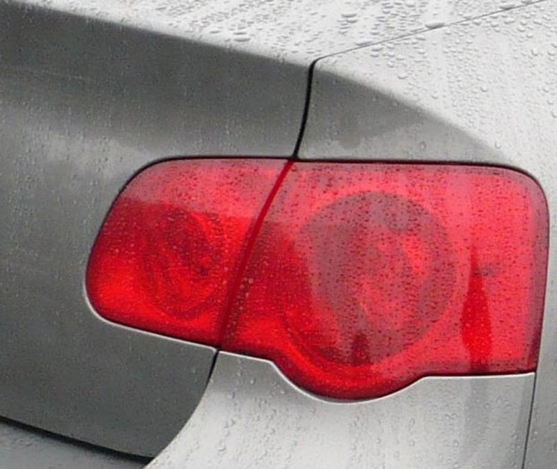 fangfei 12 by 48 inches Self Adhesive Auto Car Tint Headlight Taillight Fog Light Vinyl Smoke Film Sheet Sticker Cover (Red) - Image 4